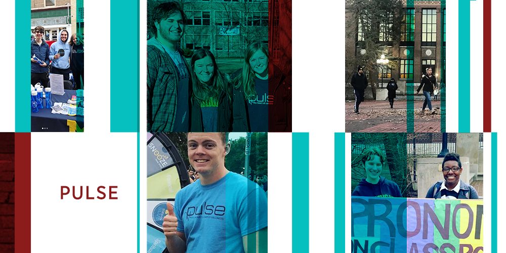 Collage of LSA students from PULSE around campus