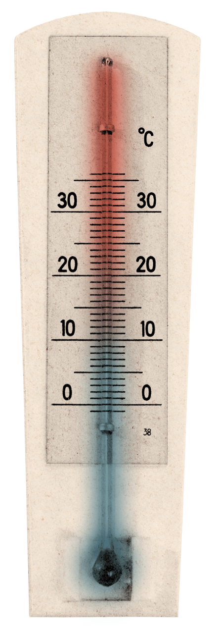a thermometer
