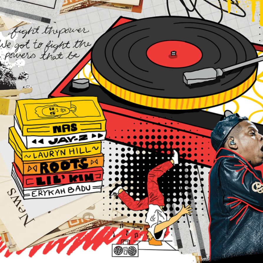 Professor Stephen Ward is leading an LSA celebration of the 50th anniversary of hip hop that’s as vibrant and multitudinous as the art form itself: in the classroom, online, in Detroit, on a mixtape, and in an art gallery. 