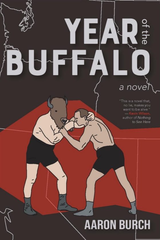 Book cover - Year of the Buffalo by Aaron Burch