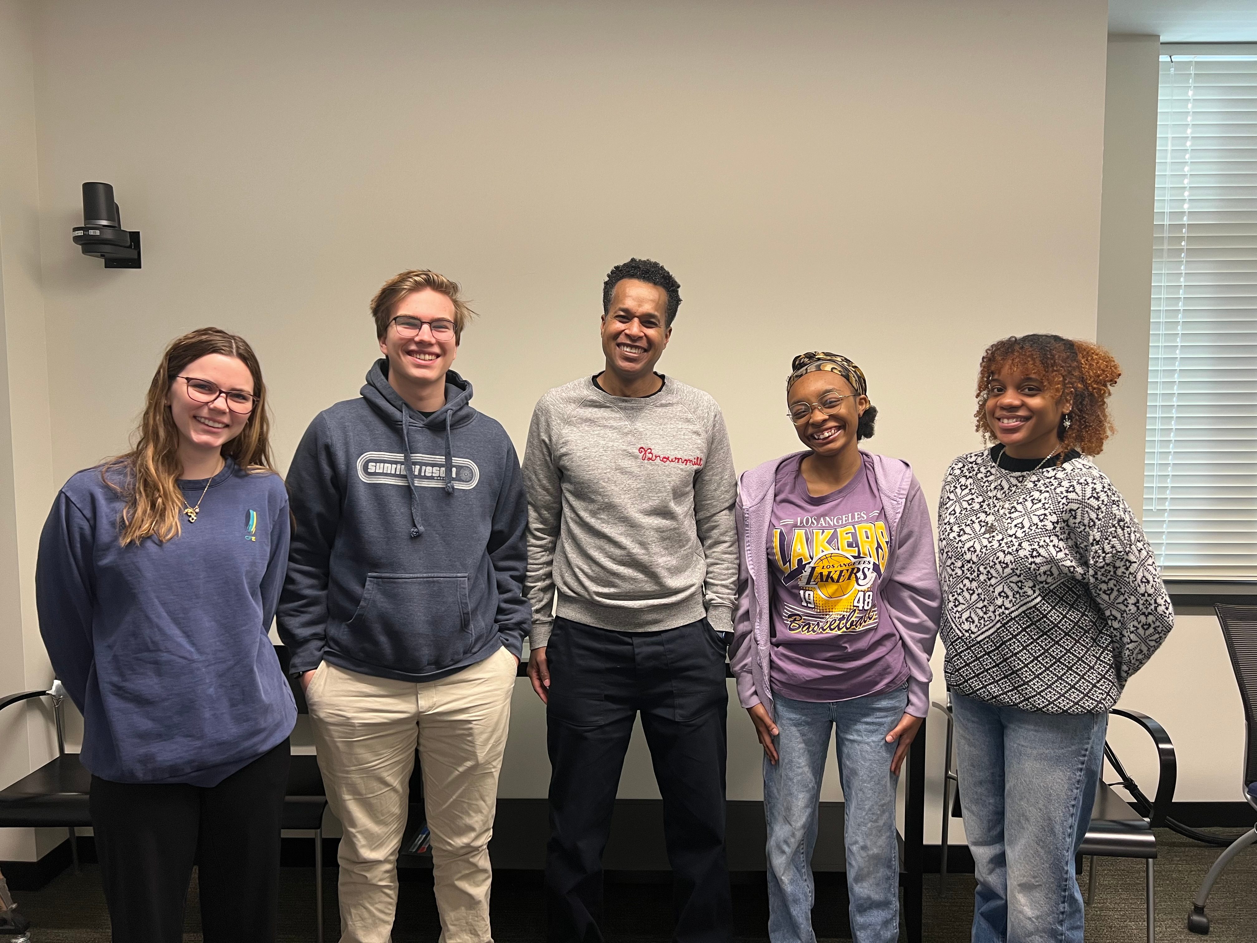 Mitchell Scholars with Chavis