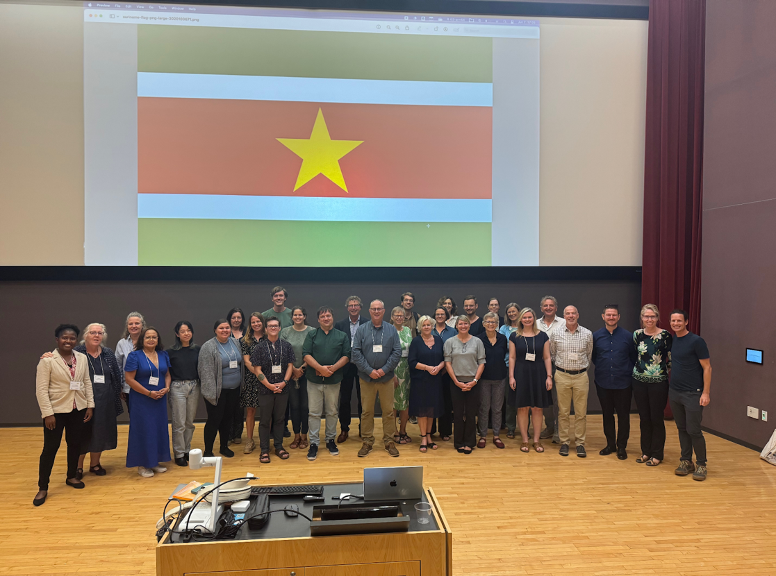 ICNS 2025 participants for the Surinamese flag
