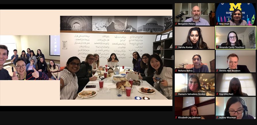 GSP 2021 Spring Celebration zoom call