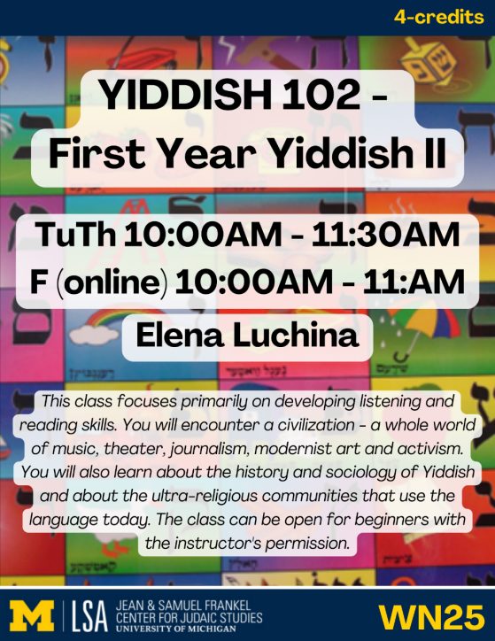 yiddish 102