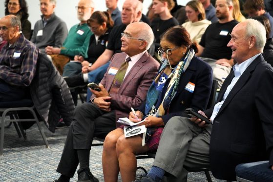 Peg and Jeff Padnos attend the 2025 Padnos Lecture