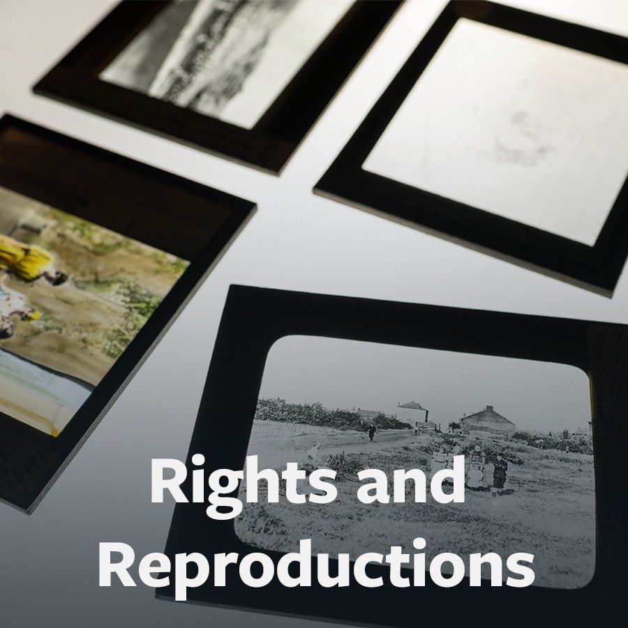 Rights and Reproductions button.