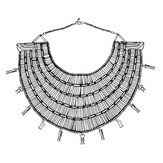 broad collar necklace