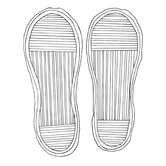 Mummy sandal bottoms