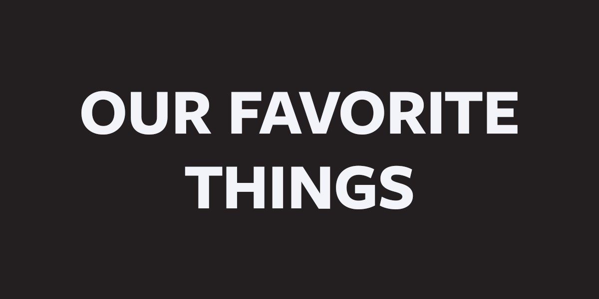 Our Favorite Things button.