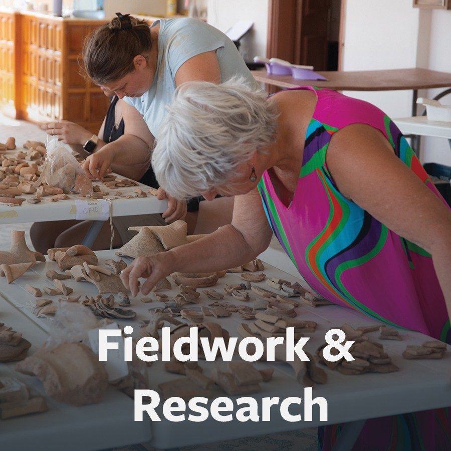 Fieldwork & Research button.