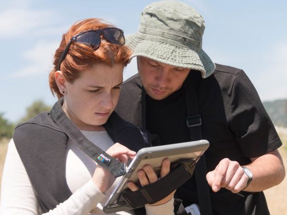 Using IPads to record architectural survey data