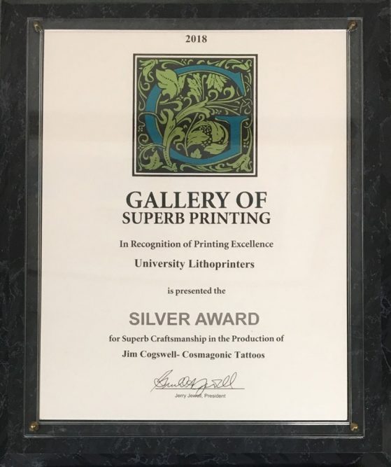 Silver Award in Superb Printing Competition