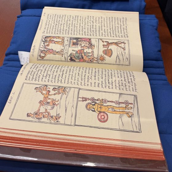 A book containing images and text