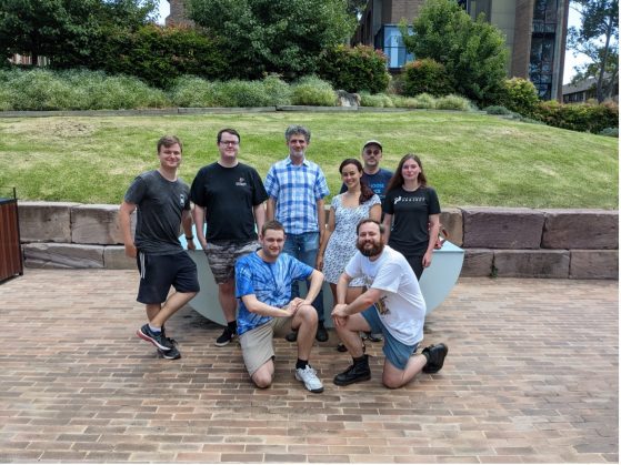 Group photo with Ben Carter