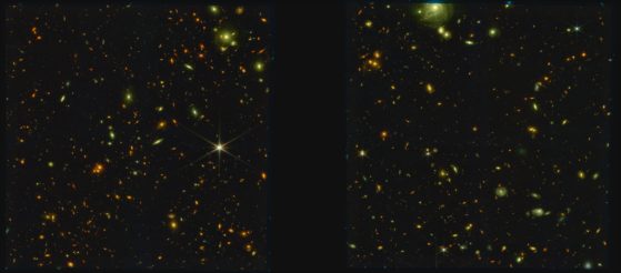 JWST NIRCam imaging of star-forming protocluster PHz G191.24+62.04, 11 billion years ago as the universe was approaching the peak of star formation. 