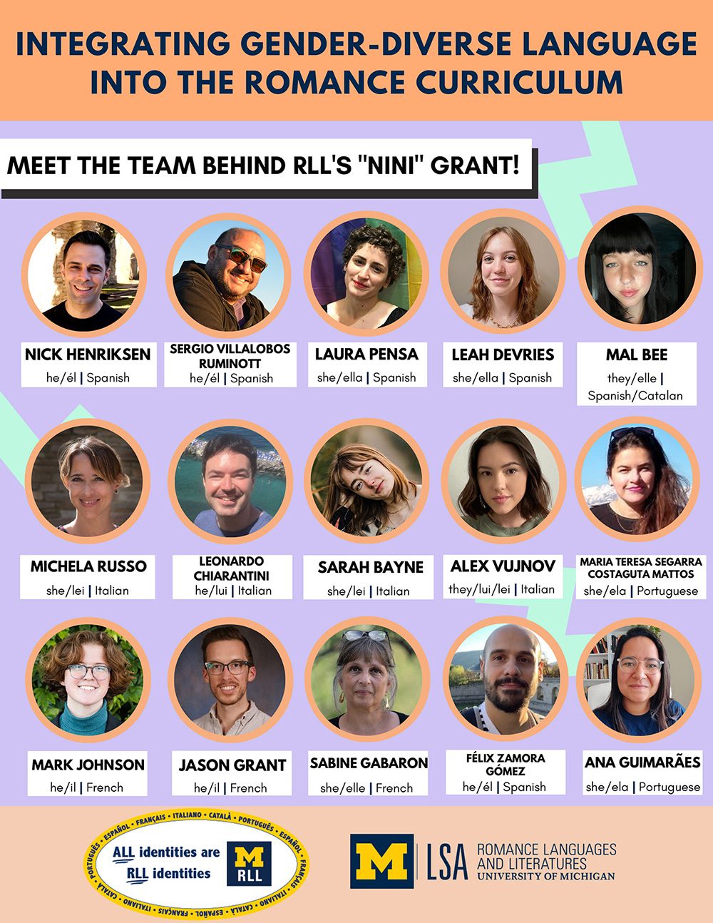 NINI Team Member Poster