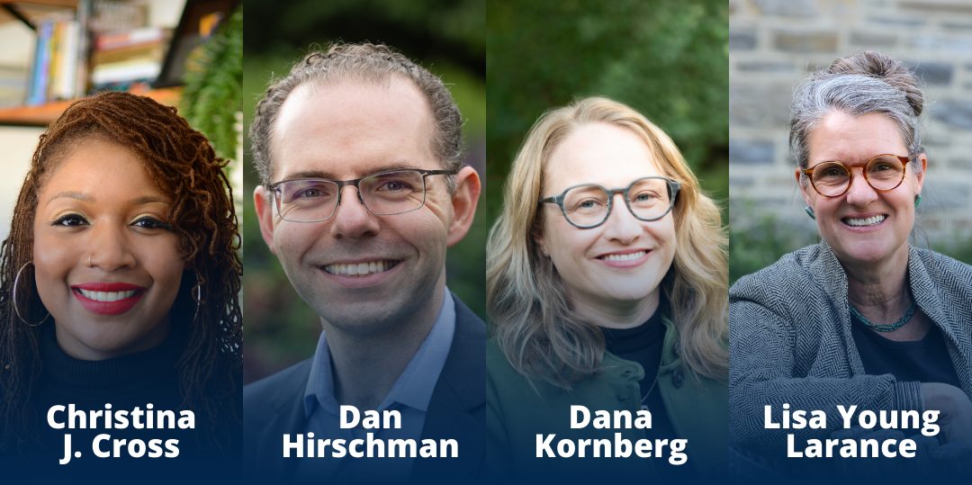 headshots of panelists