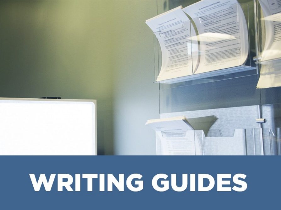 Writing Guides