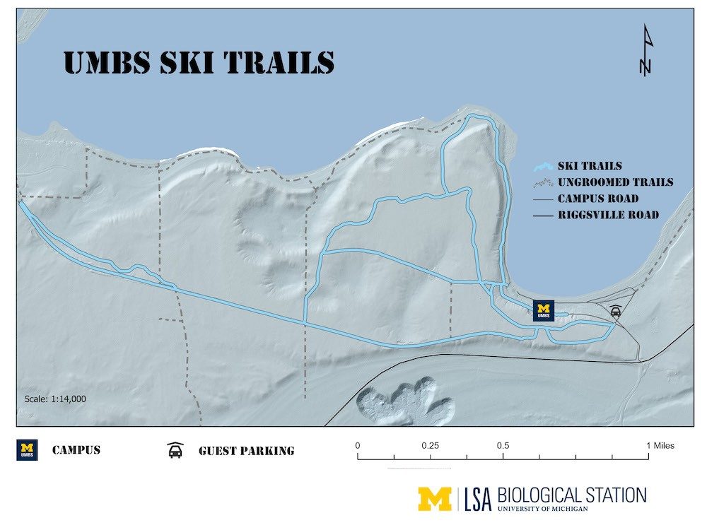 Map of trails