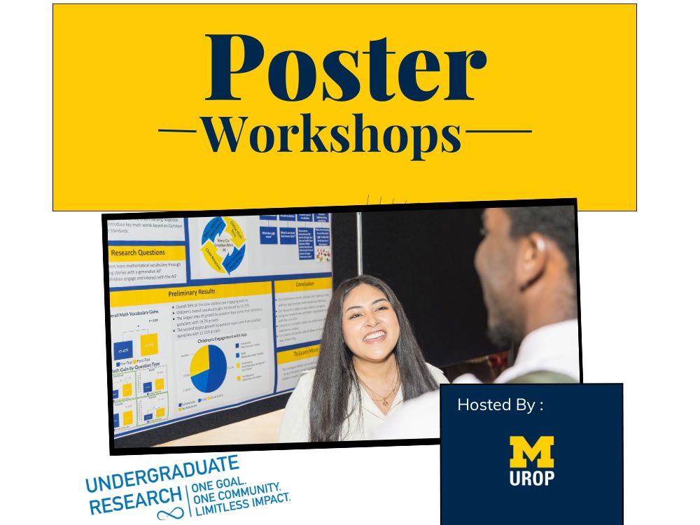 UROP Poster Workshops 